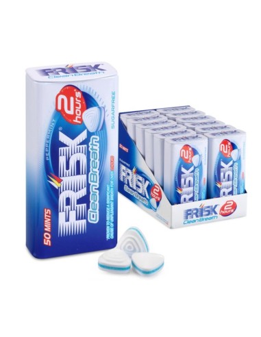 FRISK CLEAN BREATH PEPERMINT 50 GR